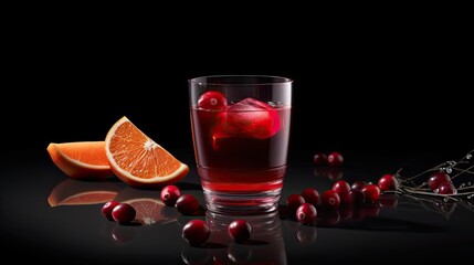 Wall Mural - cranberry juice