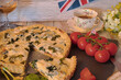 King  Charles  coronation  official dish   spinach  quiche  celebration party  