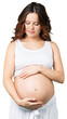 © BillionPhotos.com - Beautiful pregnant woman holds her belly