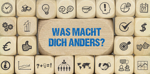 Was macht dich anders?	
