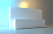 © adobedesigner - Welcome desk. Info desk, counter, event area, welcome counter mockup, registration stand. Mockup for events, exhibitions and presentations. Reception desk mockup.