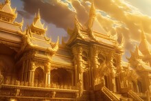 Golden Heavenly Palace . Generative AI