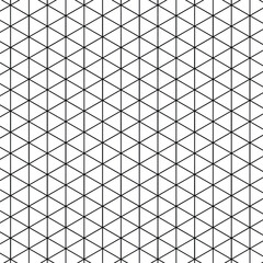 Poster - abstract seamless cross sacred geometric black pattern.