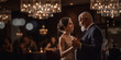 © xartproduction - dad dancing with his daughter at her wedding. Generative AI
