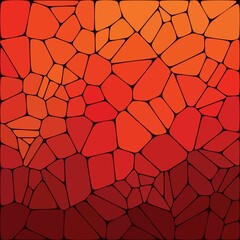 Red pebbles. Abstract vector background. Presentation template. eps 10