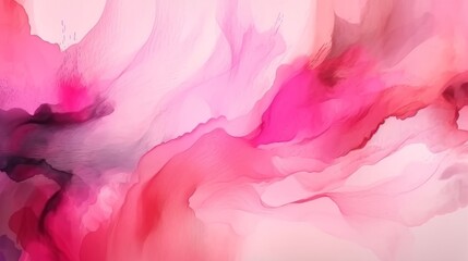 Poster - Red Marble Texture Background, Abstract Watercolor Artistic Backdrop, Generative AI