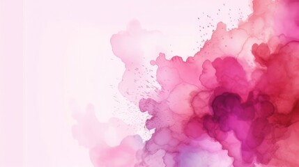 Poster - Red Marble Texture Background, Abstract Watercolor Artistic Backdrop, Generative AI