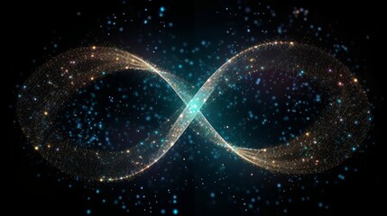 Poster - Develops infinity symbol for agile software development. Generative ai