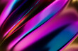 © swatch+soda - Abstract Vibrant Magenta Blue Orange Multicolored 3D Rendered Ripple Background