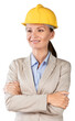 © BillionPhotos.com - Female engineer inspector in a hard helmet