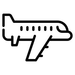 Sticker - Plane Icon