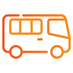 Sticker - Bus Icon