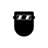 Fototapeta Dinusie - welding helmet icon vector design