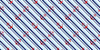 Summer pattern. Red anchors and navy blue diagonal stripes, lines, marine, sailor style seamless pattern design. Nautical geometric background