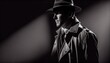 © neirfy - noir detective black and white retro