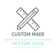 Custom Made Product Line Icon