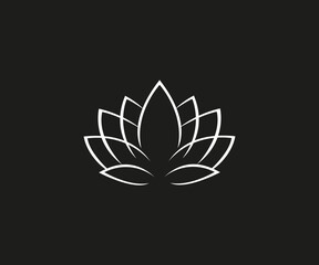 Poster - lotus  flower illustration vector