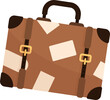 Luggage flat style icon