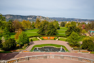 Poster - Fontaine dans le Parc Jouvet à Valence