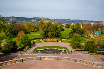 Poster - Fontaine dans le Parc Jouvet à Valence