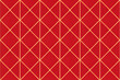 Pattern Line red color background on white paper 60 degrees straight line intersects a diamond square, Diagonal line
