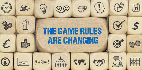 Wall Mural - The game rules are changing	