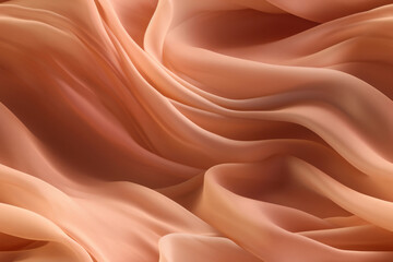 Nahtlos wiederholendes Muster - Rosa Seiden Tuch, Stoff, Textilie - Fotografie Stil