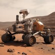 © nick - Mars rover looking around
