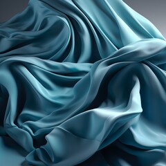blue silk sheets abstract backdrop