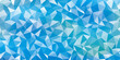 blue low poly abstract background