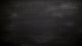 Fototapeta Panele - Vintage charm with chalkboard, blackboard, and dark background