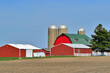 A barn in rural northeastern Illinois. The scene is representative of the solitude and serenity of the agricultural Midwestern United States.