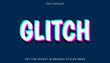 © hyperbleh - Vector illustration of editable glitch text effect