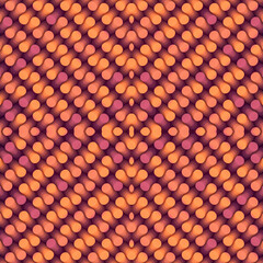 Aufkleber - Creative digital background of many cylinders with a trendy gradient. Abstract art design. 3d rendering illustration