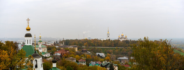 Wall Mural - Holy Dormition Cathedral of the ancient city of Vladimir, Russia.