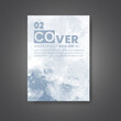© REZI - Cover template with watercolor background. Design for your cover, date, postcard, banner, logo.