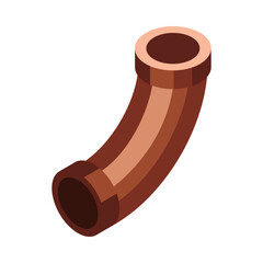 Sticker - Pipe Isometric Icon