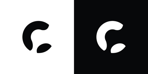 modern and unique letter C initials logo design.2