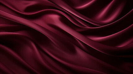 a sumptuous burgundy silk texture creates an elegant and luxurious background, perfectly suited for 
