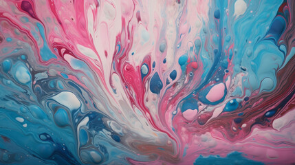 Wall Mural - this abstract splash of color and pattern provides an elegant and unique backdrop for various creati