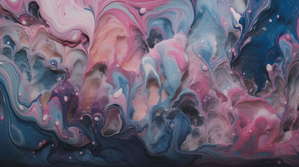 Wall Mural - this abstract splash of color and pattern provides an elegant and unique backdrop for various creati
