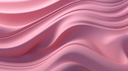 Wall Mural - Smooth pastel, soft pink background, liquid shapes, and abstract design elements that intermingle to create a visually stunning scene. A versatile backdrop for diverse creative projects. Generative AI