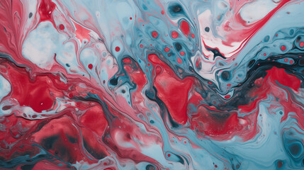 Wall Mural - abstract red and cyan background with a vibrant, modern, and geometric design, this image is ideal f