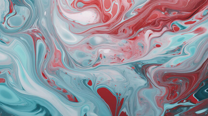 Wall Mural - abstract red and cyan background with a vibrant, modern, and geometric design, this image is ideal f