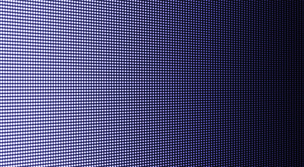 Wall Mural - blue gradient videowall. pixel screen. led tv digital displaytexture. lcd monitor with points. elect