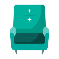 Wall Mural - Sofa Icon, Furniture Icon