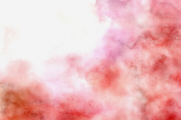 Wall Mural - abstract pink watercolour background. brush strokes with splashes.