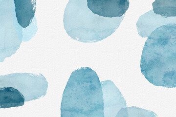 Wall Mural - abstract blue watercolour background