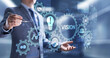 © WrightStudio - Vision, Business intelligence and strategy concept on virtual screen.