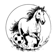 Wall Mural - Horse Vector